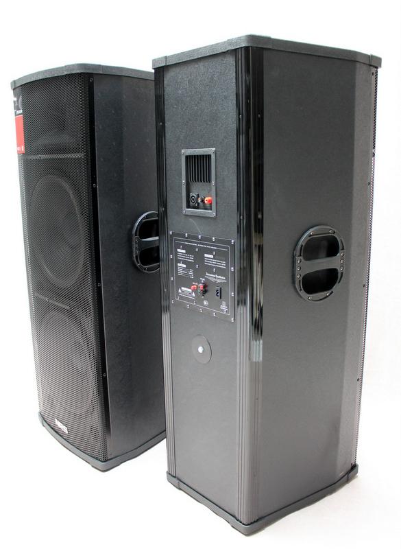 Set Boxe Profesionale Active , Bluetooth , 1120 W RMS , cu Mixer Puternic 2 microfoane fara fir